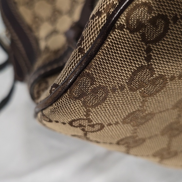 Gucci Monogram Royal Dark Brown Hobo Bag - Picture 13 of 15